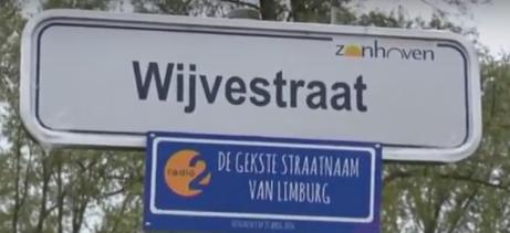 wijvestraat Zonhoen gekste straat van limburg